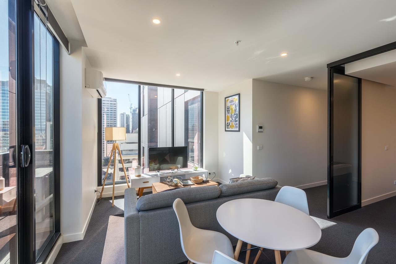Apc On Bourke Aparthotel Melburne Exterior foto